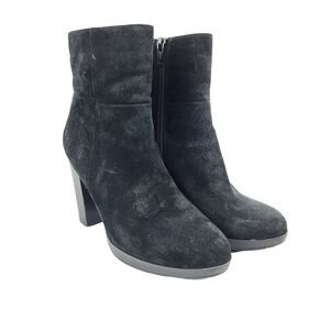 Le Chateau Suede Ankle Bootie - Size 37